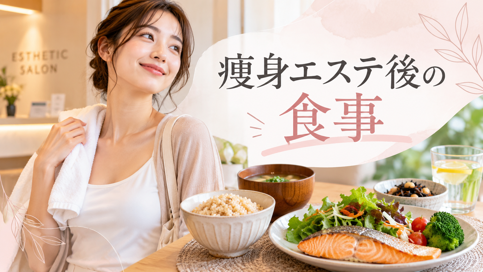 痩身エステ 後 食事