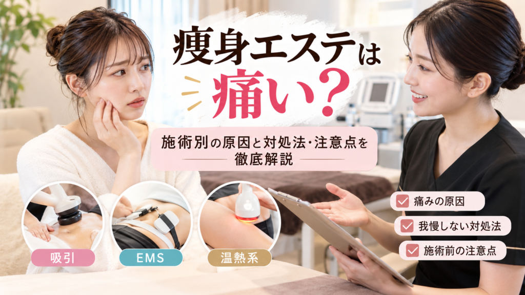 痩身エステ 痛い