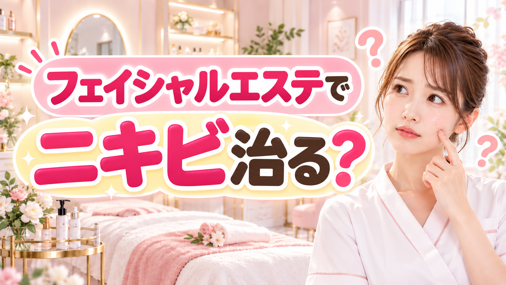 フェイシャルエステ ニキビ